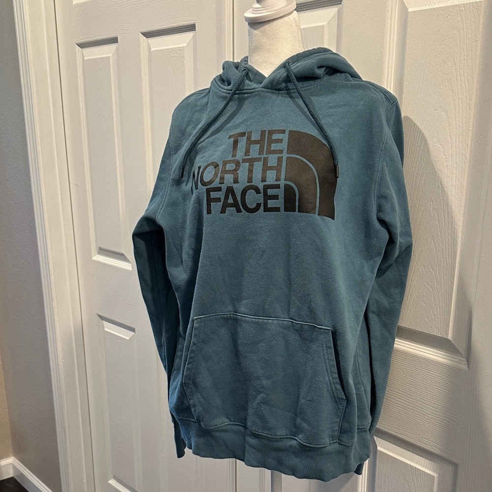 The North Face Men's Teal Hoodie Sweater